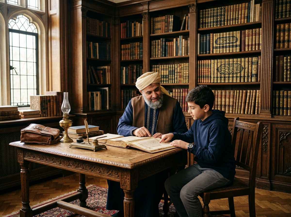 Atmospheric image representing the Ijaza & Qur'an Memorization